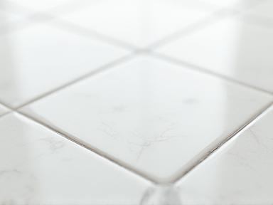 Close-up of a deeply cleaned surface, showing polished and spotless texture.